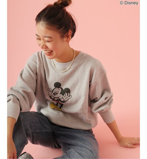 【Champion/チャンピオン】*RE REVERSE WEAVE ＜MICKEY MOUSE＞スウェット