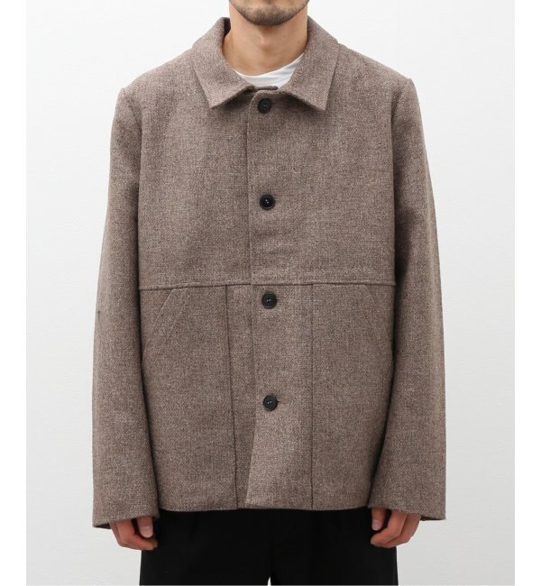 FRANK LEDER/フランクリーダー】BEIGE BROWN WOOL BL|JOURNAL STANDARD