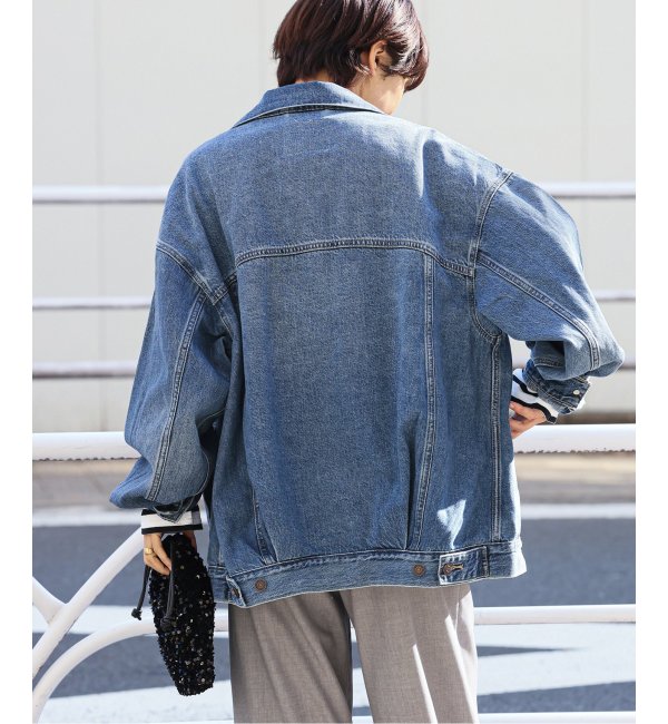 追加》【LEVI'S/リーバイス】XL WOMENS TRUCKER：デニムジャケット