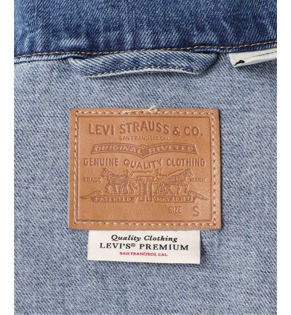 追加》【LEVI'S/リーバイス】XL WOMENS TRUCKER：デニムジャケット