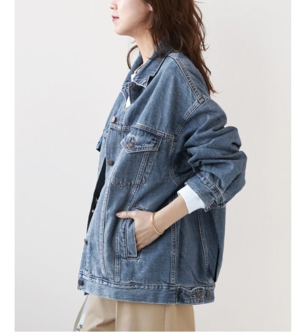 追加予約》【LEVI'S/リーバイス】XL WOMENS TRUCKER：デニムジャケット