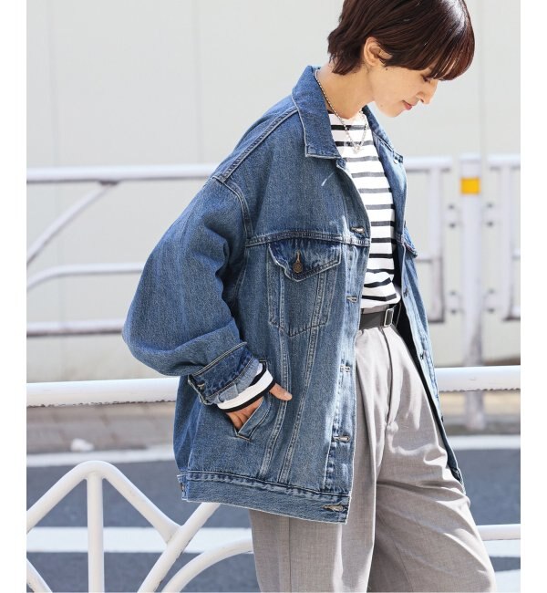 追加》【LEVI'S/リーバイス】XL WOMENS TRUCKER：デニムジャケット