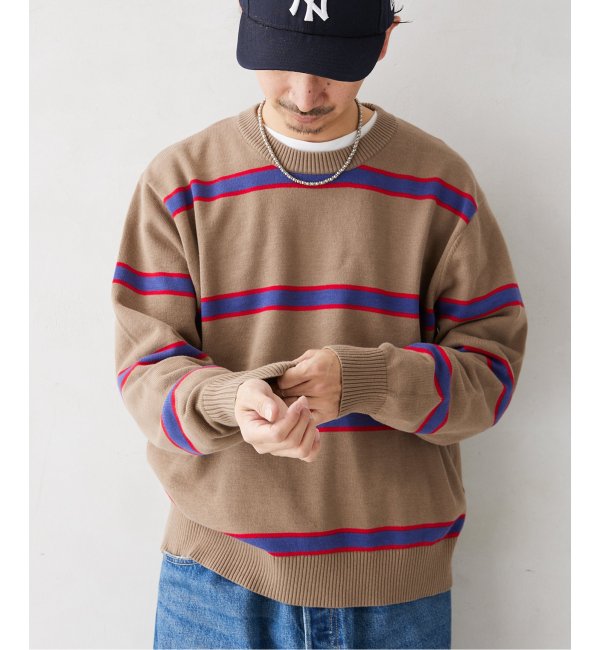 【HARDIN KNITWEAR / ハーディン ニットウェア】別注 ボーダーコットンニット