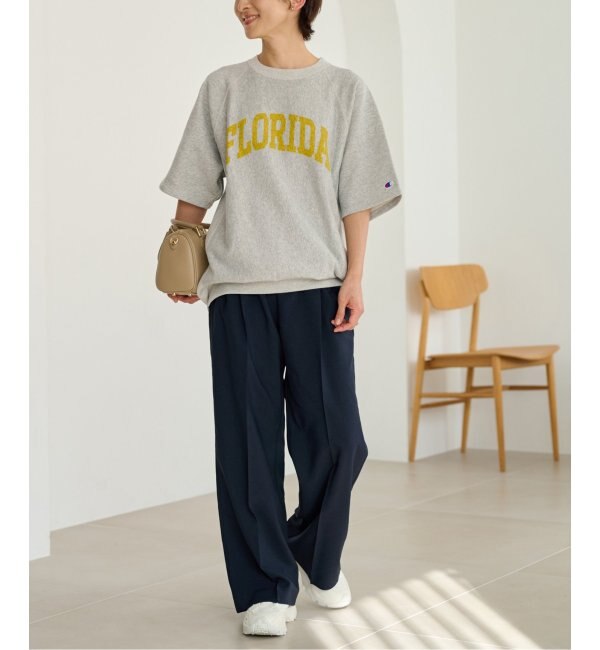 別注【Champion/チャンピオン】*RELUME REVERSE WEAVE S/S SWEAT