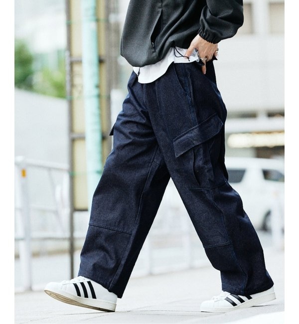 モテ系ファッションメンズ|【ジャーナルスタンダード/JOURNAL STANDARD】 デニム オーバー6ポケットパンツ