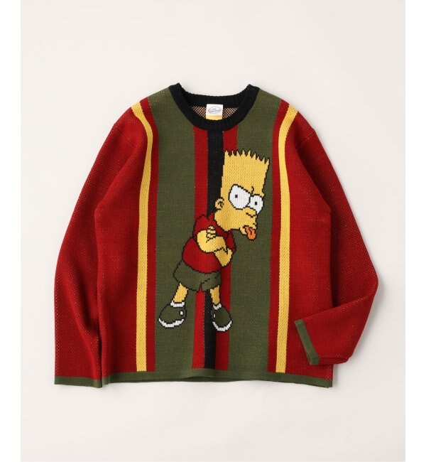 【THE SIMPSONS × JOURNAL STANDARD】 クルーネックニット