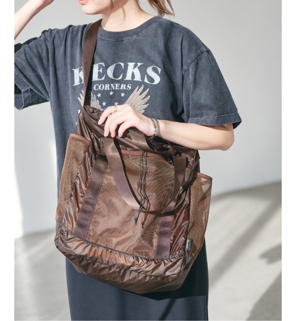 別注【HOLIDAY/ホリデイ】PACKABLE STRAP TOTE BAG：トートバッグ