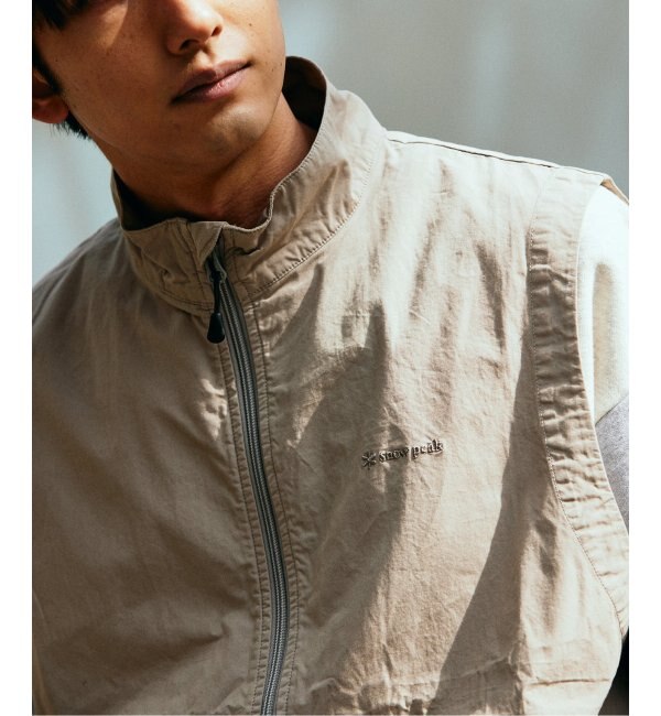 SNOW PEAK × JOURNAL STANDARD】別注 Pigment Dyed UCCP Vest|JOURNAL