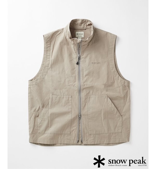 ファッションメンズのイチオシ|【ジャーナルスタンダード/JOURNAL STANDARD】 SNOW PEAK × JOURNAL STANDARD / 別注 Pigment Dyed UCCP Vest