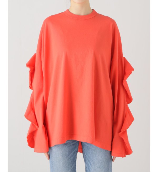 HOLIDAY/ホリデイ】 SUPER FINE DRY RUFFLE RUFFLE TOP：カットソー ...