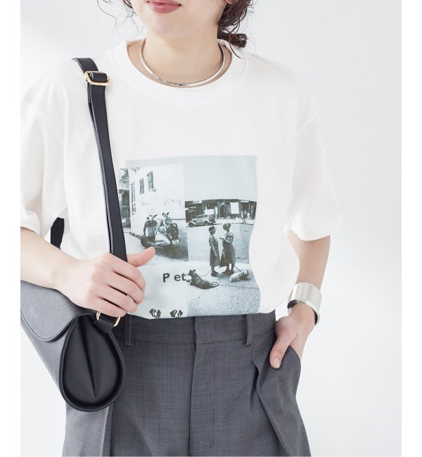 □《追加》【AYAKANEKO×L'ESSAGE】MICKEY Tシャツ|JOURNAL STANDARD