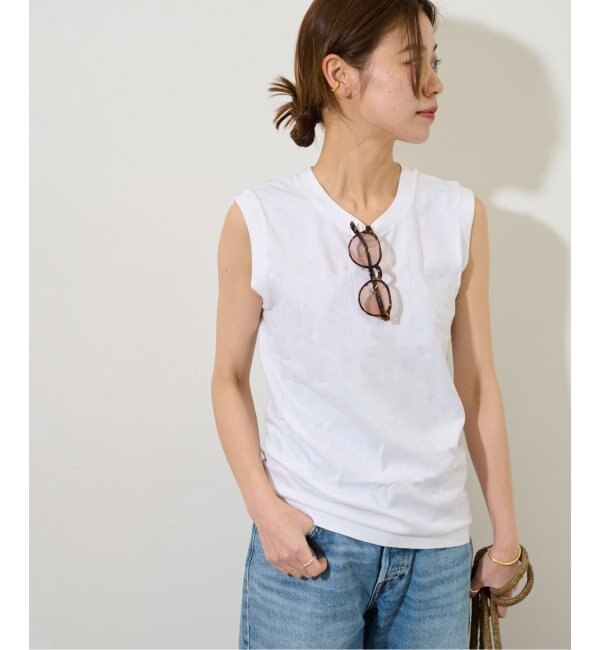 Hanes / ヘインズ】RE JAPAN FIT FOR HER スリーブレスTシャツ|JOURNAL ...
