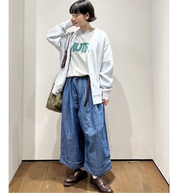 YONETOMI NEW BASIC】GIMA COTTON KNIT C/D：ニットカーディガン ...