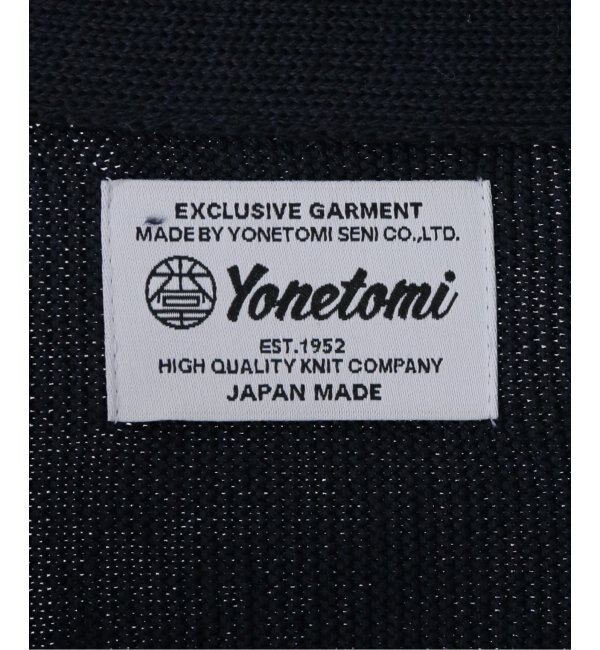 YONETOMI NEW BASIC】GIMA COTTON KNIT C/D：ニットカーディガン ...