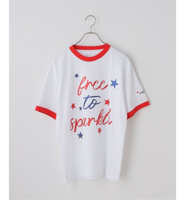 【RASSVET / ラスベート】MEN FREE TO SPARKLE TEE SHIRT KN：Tシャツ