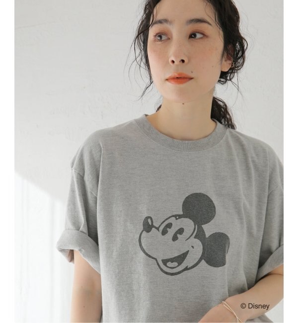 【一部店舗/WEB限定】MICKEY/ピグメントTシャツ