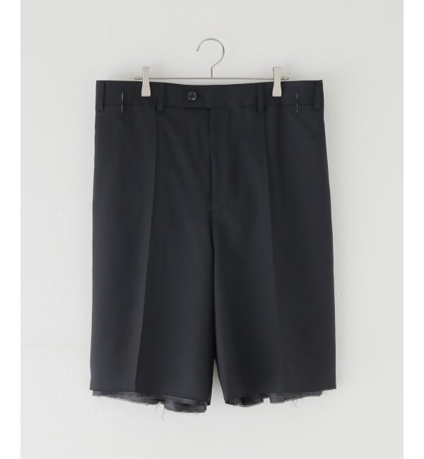 【INSCRIRE /アンスクリア】Over Short Pants：ショートパンツ