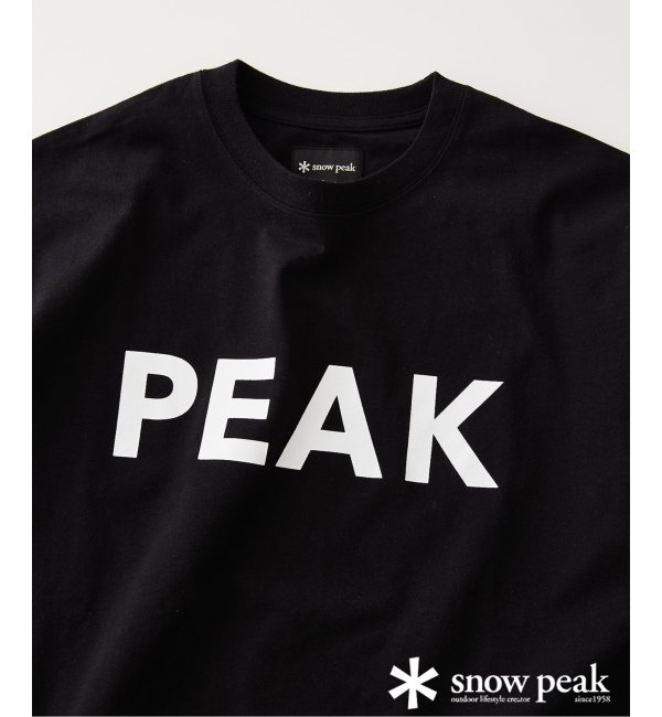 SNOW PEAK / スノーピーク】別注 SP Logo Tシャツ|JOURNAL STANDARD 