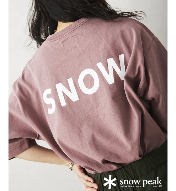 SNOW PEAK / スノーピーク】別注 SP Logo Tシャツ|JOURNAL STANDARD ...
