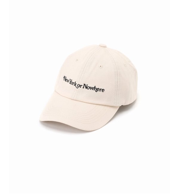 NEWYORK OR NOWHERE/ニューヨークオアノーウェア 】Dad Hat:キャップ 