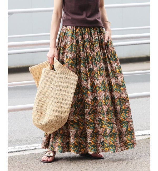 JOURNAL STANDARD relume（ジャーナルスタンダード レリューム）の「アフリカンプリントスカート（スカート）」 - WEAR