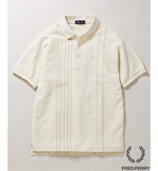 FRED PERRY for JOURNAL STANDARD / ストライプピケ ポロシャツ