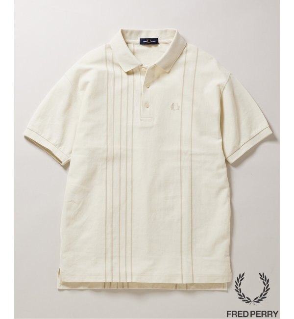 FRED PERRY for JOURNAL STANDARD / ストライプピケ ポロシャツ 