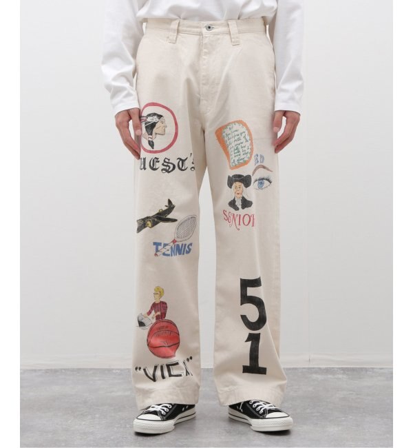 【WESTOVERALLS × Are You Different】MEMORIAL TROUSERS