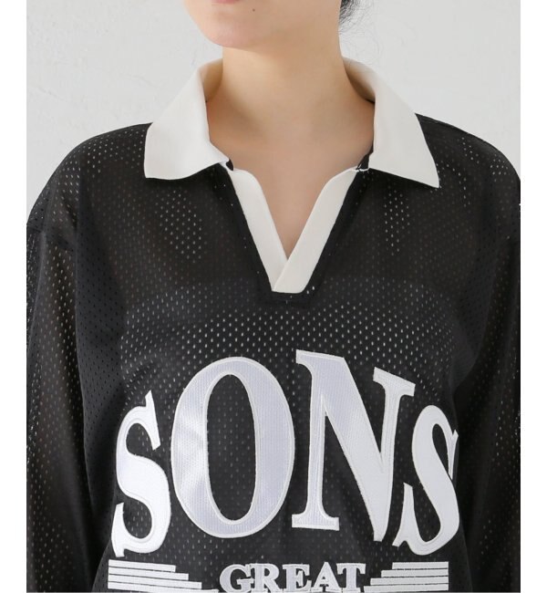 【SON OF THE CHEESE / サノバチーズ】 SONS Mesh Game Shirt：カットソー