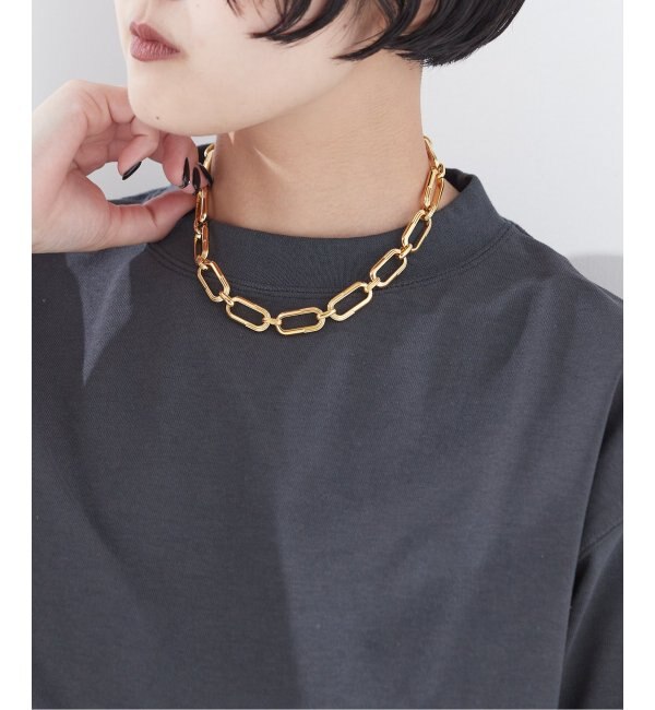 【Missoma/ミッソマ】ZENYU LINK CHUNKY CHAIN NECKLACE：ネックレス