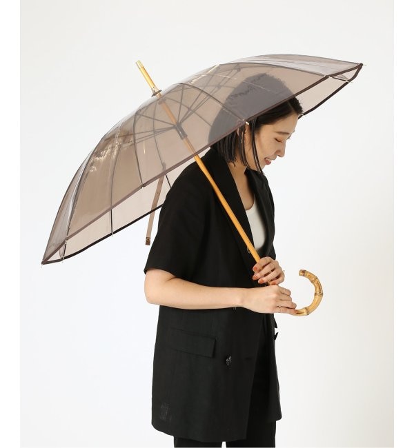 人気メンズファッション|【ジャーナルスタンダード/JOURNAL STANDARD】 《追加予約2》【TRADITIONAL WEATHERWEAR】CLEAR UMBRELLA BAMBOO：傘