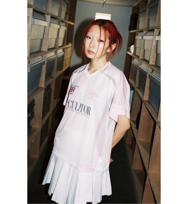 【SCULPTOR×UMBRO】 Soccer Jersey：Tシャツ