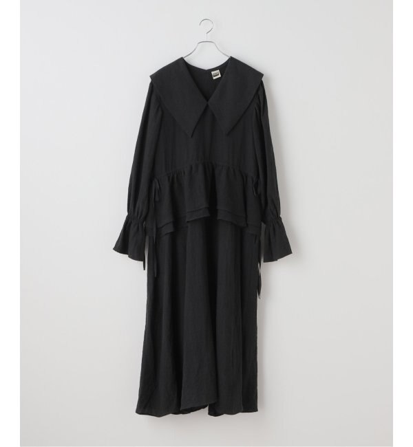 HOLIDAY/ホリデイ】 LINEN BIG COLLAR LONG DRESS 24102118|JOURNAL STANDARD( ジャーナルスタンダード)の通販｜アイルミネ