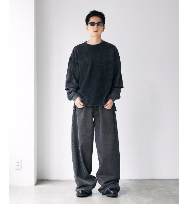 WEB限定 ルーズバギー トッピングデニム|JOURNAL STANDARD
