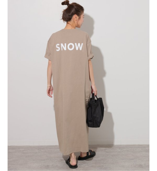 《追加2》別注【Snow Peak/スノーピーク】 *RELUME T-SHIRT OP：ワンピース