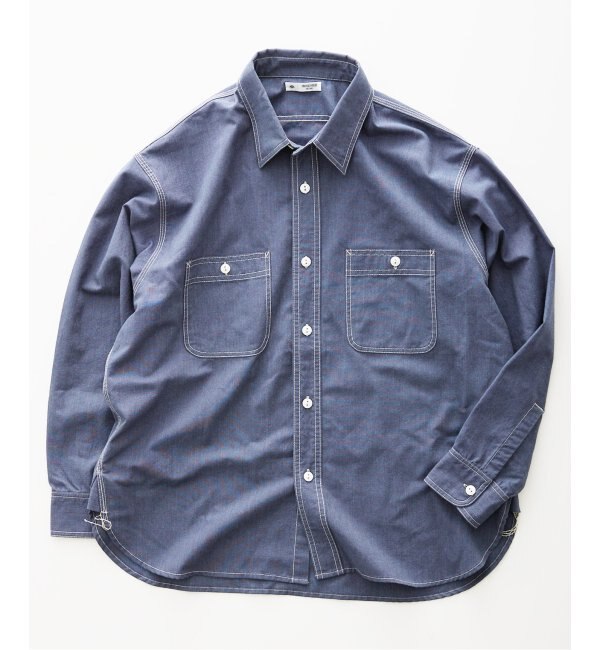 blurhms / ブラームス】High Count Chambray Pullover Washed Shirt|JOURNAL  STANDARD(ジャーナルスタンダード)の通販｜アイルミネ