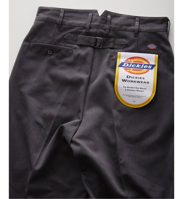 ファッションメンズなら|【ジャーナルスタンダード/JOURNAL STANDARD】 DICKIES / ディッキーズ 別注 シンチバック ワイドワークパンツ