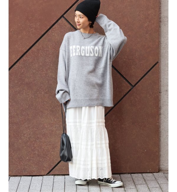 追加》別注【LOGAN Knitting Mills】*RELUMEジャカードニットプルオーバー(506833519) | ジャーナルスタンダード  レリューム(JOURNAL STANDARD relume) - d fashion