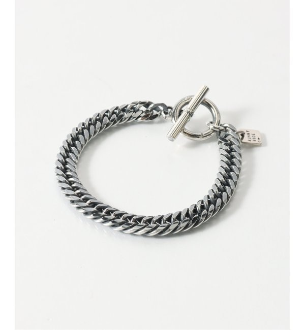 モテ系メンズファッション|【ジャーナルスタンダード/JOURNAL STANDARD】 on the sunny side of the street Double Curb Chain Bracelet 710-153B