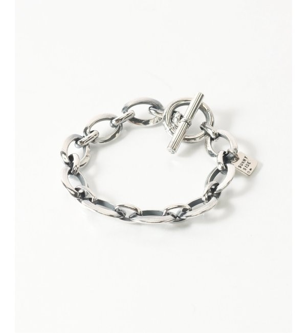 ファッションメンズなら|【ジャーナルスタンダード/JOURNAL STANDARD】 on the sunny side of the street Oval Chain Bracelet 710-155B