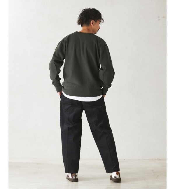 CHAMPION / チャンピオン 別注 R/W エルボーパッチスウェット