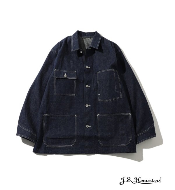 ファッションメンズなら|【ジャーナルスタンダード/JOURNAL STANDARD】 J.S.Homestead / RIGID DENIM CHORE COAT