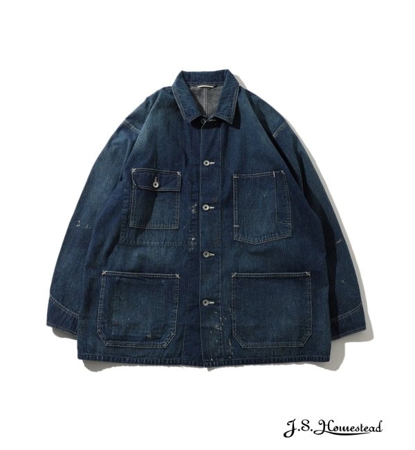 人気メンズファッション|【ジャーナルスタンダード/JOURNAL STANDARD】 J.S.Homestead / PAINT DENIM CHORE COAT