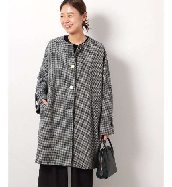 別注【TRADITIONAL WEATHERWEAR】MALTON N/C:ノーカラーコート 別注【TRADITIONAL WEATHERWEAR】MALTON N/C:ノーカラーコート