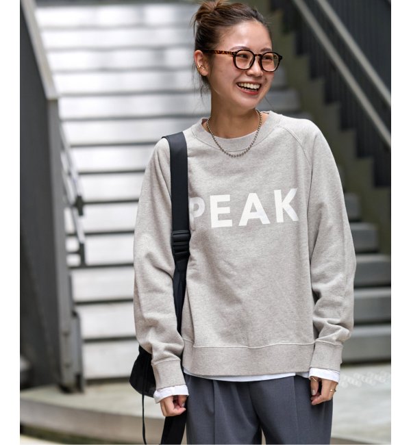 おすすめ 別注【Snow Peak】*REL CN：スウェット Sweat Cotton Recycled トップス