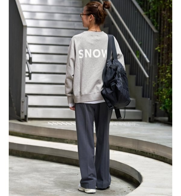 別注【Snow Peak】*REL Recycled Cotton Sweat CN：スウェット