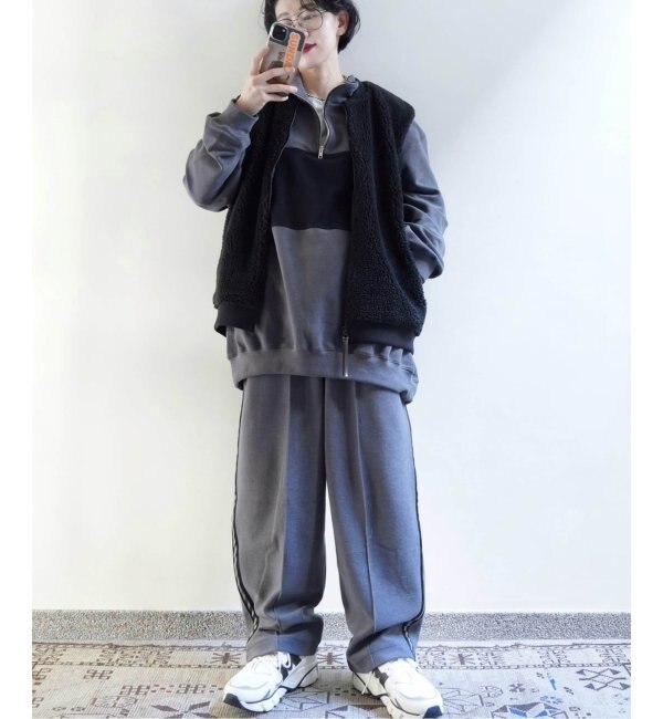 JOURNAL STANDARD LUXE パンツ パイル ラインパンツ レディース