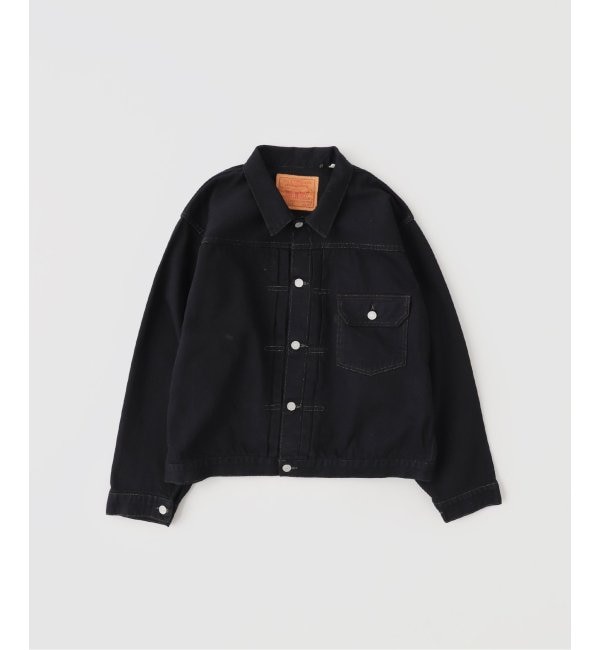 ファッションメンズなら|【ジャーナルスタンダード/JOURNAL STANDARD】 LEVI’S(R) VINTAGE CLOTHING 1936 TYPE 1 JACKET OVER-DYE BLACK