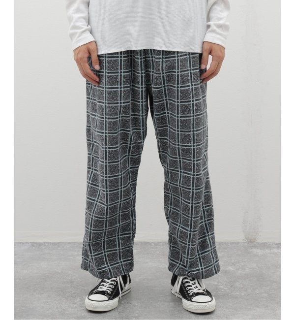 メンズファッションの一押し|【ジャーナルスタンダード/JOURNAL STANDARD】 FILL THE BILL / フィルザビル PRINT CHECK FLANNEL EASY PANTS 104-242007