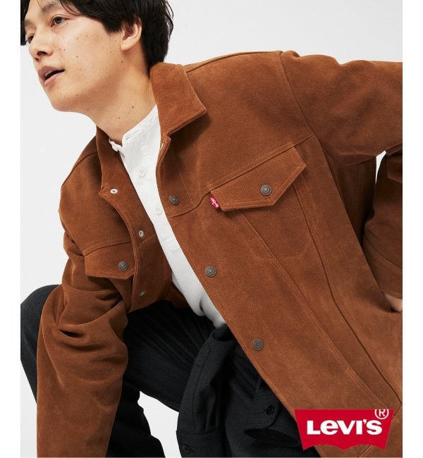 モテ系ファッションメンズ|【ジャーナルスタンダード/JOURNAL STANDARD】 《予約》LEVI’S(R) / リーバイス(R) 別注 TYPE III スエード トラッカージャケット